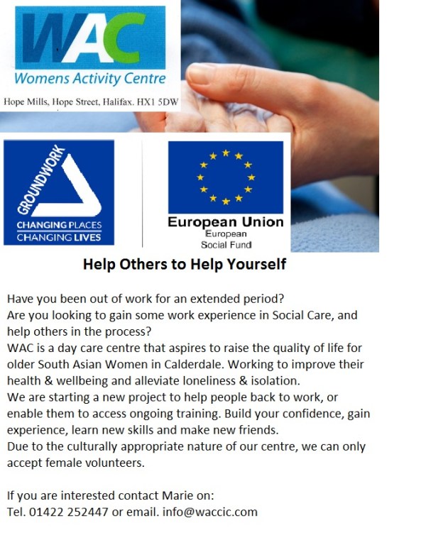 Flyer describing the project details